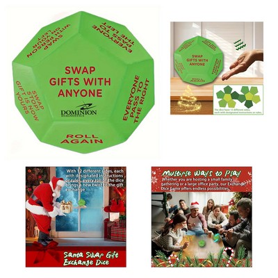 Santa Swap Gift Exchange Dice