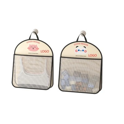New Sock Mesh Hanging Storage Bag