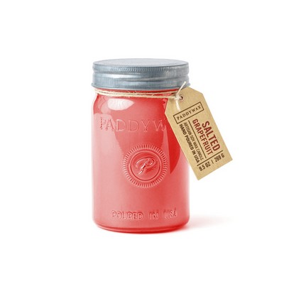 Relish Jar 9.5 Oz Pink Glass - Salted Grapefruit