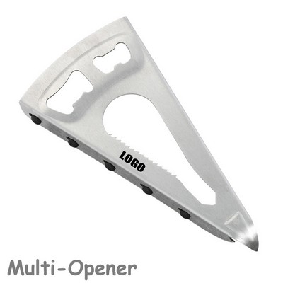 Multifunction V Shaped Stainless Steel Bottle Opener
