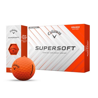 Callaway Supersoft Orange Golf Balls
