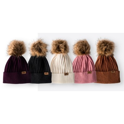 Lana Pom Beanie