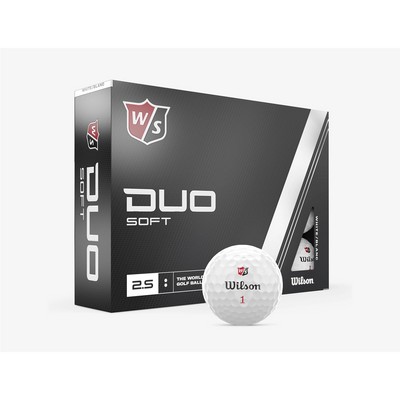 Wilson® Duo Soft White Golf Balls - 12 Balls