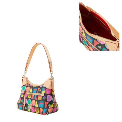 Dooney & Bourke Art Deco Hobo
