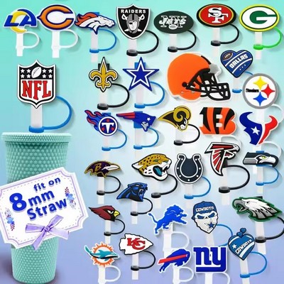 Customized Silicone Straw Cover Tumbler Topper