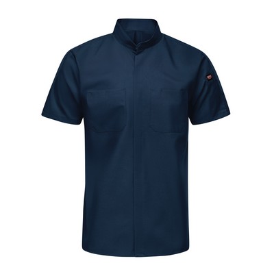 Red Kap® Men's Short Sleeve Pro+ Work Shirt with OilBlok and MIMIX®