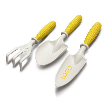 Carrot Themed 3-Piece Garden Tool Set