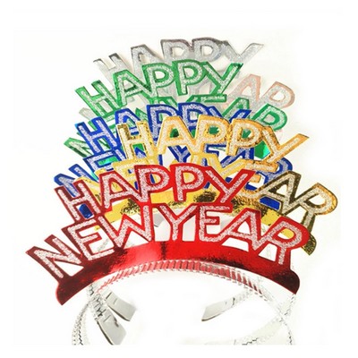 Happy New Year Happy-Birthday Headbands Hair Hoop Headwear