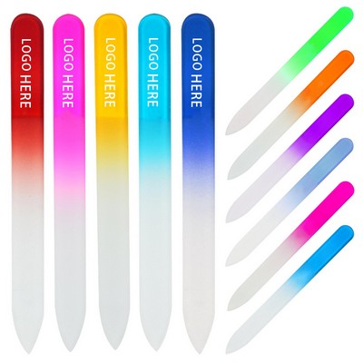 Double-Sided Crystal Glass Nail File