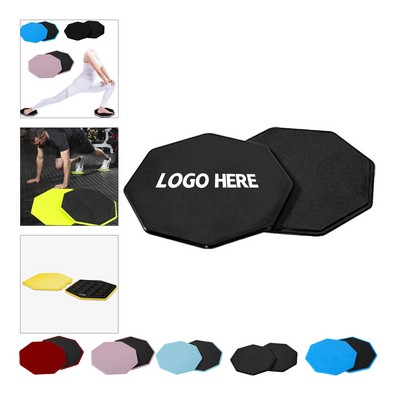 Dual-Sided Fitness Gliding Discs