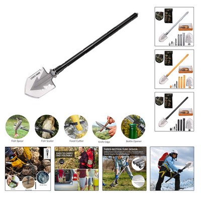 Versatile Folding Shovel