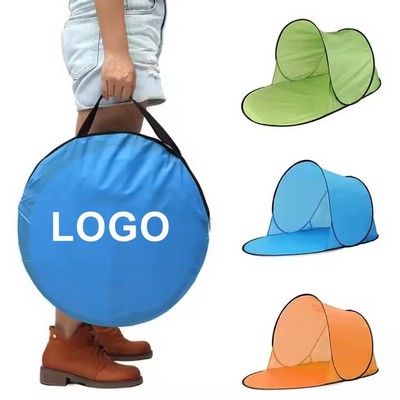 Automatic Pop-up Instant Quick Cabin Foldable Awning Sunshade Beach Tent