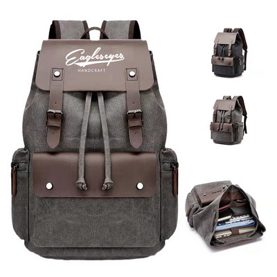 Vintage Laptop Travel Backpack