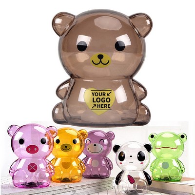 Transparent Animal Piggy Bank