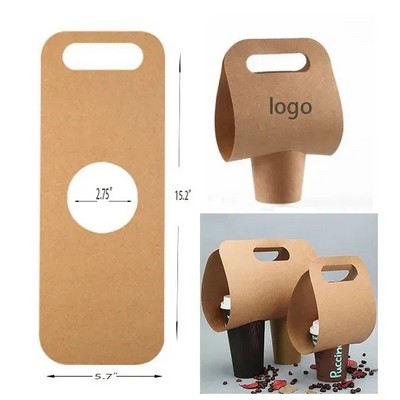 Eco-Friendly Kraft Cup Holder