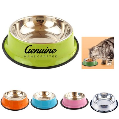 Stainless Steel Pet Feeding Bowl