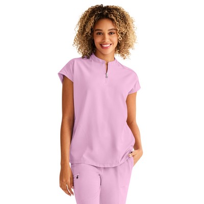 Healing Hands - 360 - Women's 2-Pocket Sandy Mandarin Collar Top