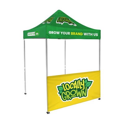 6'x6' Tent Canopy with frame and one half wall