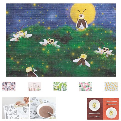 Oil-Resistant Pvc Table Mat