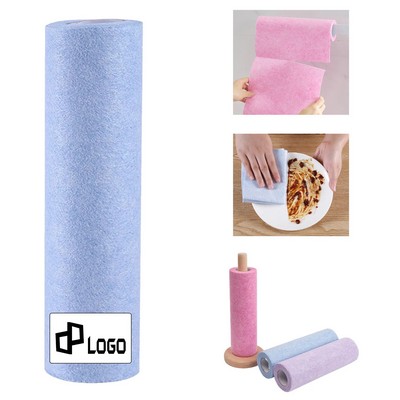 9.8 X 9.8" Coconut Fibre Dishcloth Roll 20 Sheets