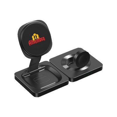 3-in-1 Magnetic Wireless Charger