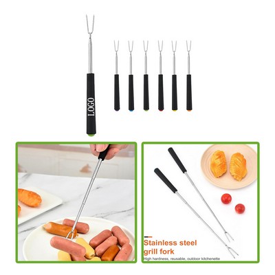 Premium Stainless Steel Telescoping Hot Dog Skewers