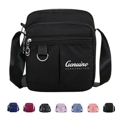 Oxford Cloth Crossbody Bag