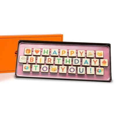 Happy Birthday Edible Message