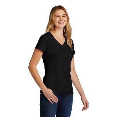 Port & Company® Women's Tri-Blend V-Neck Tee