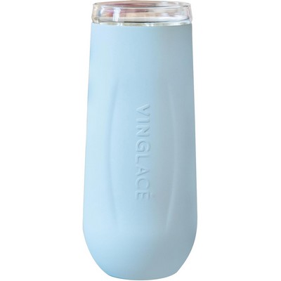 (Color:Blue) Champagne Flute