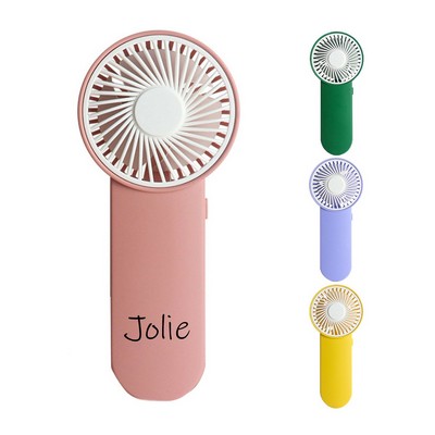 Portable mini handheld fan