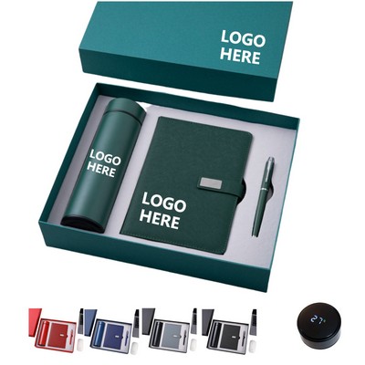 Business Notebook Set W/ Tumbler & Pen