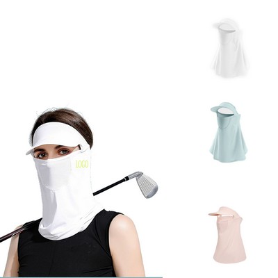 Summer Ice Silk Sunscreen Mask