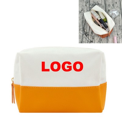 Canvas Large Capacity Cosmetic Bag