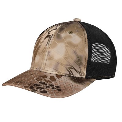 Port Authority Performance Camouflage Mesh Back Snapback Cap