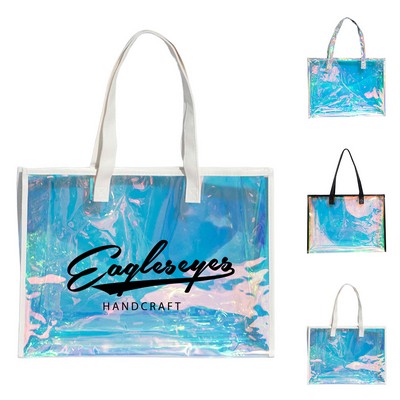 Iridescent Holographic Reusable Gift Bag