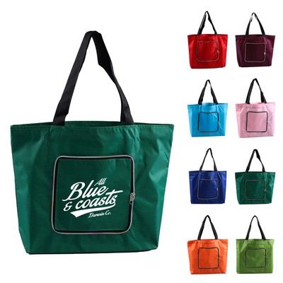 Oxford Fabric Foldable Tote Bag