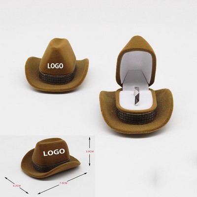 Creative Cowboy Hat Jewelry Box