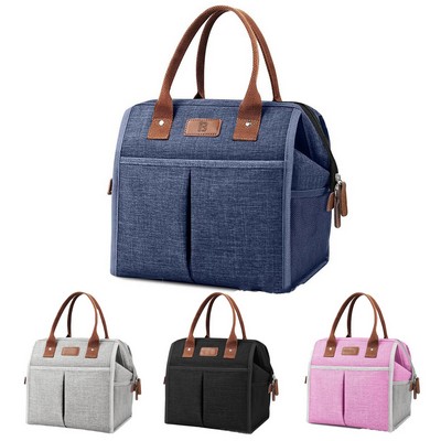 Portable Water-resistant Aluminum Foil Insulated Lunch Bag