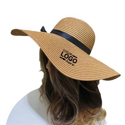 Womens Beach Sun Straw Hat