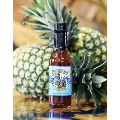 Private label Pinapple Teriaki Brand Gourmet Hot Sauce 5 oz
