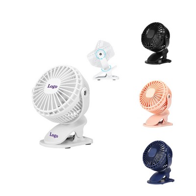 Portable Clip On Fan With 360 Degree Rotate Stroller Fan