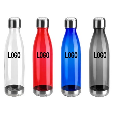 Transparent Cola Plastic Sports Bottle