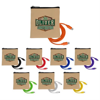 Tan Executive C to C Cable Set