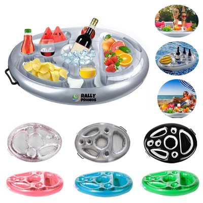 Pool Party Inflatable Floating Pool Drink PVC Holder