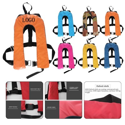 Portable Inflatable Safety Life Vest