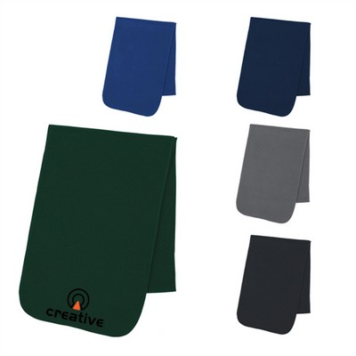 Unisex Winter Polar Fleece Scarf