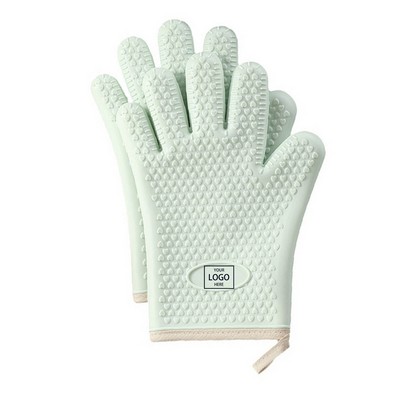 Silicone Oven Mitts Pair