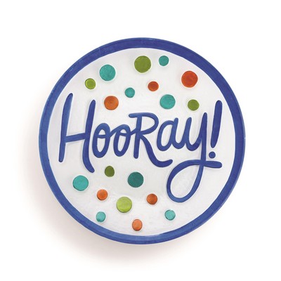 Demdaco (AMC) Hooray Round Plate