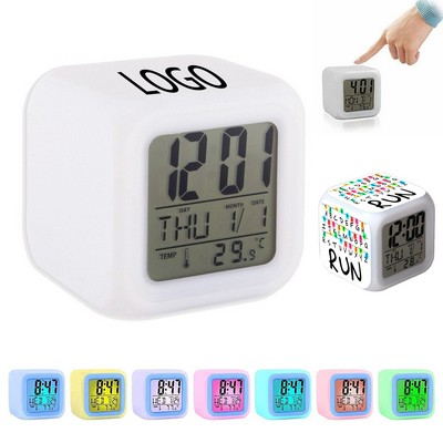 Color-Changing Light Electronic Alarm Clock
